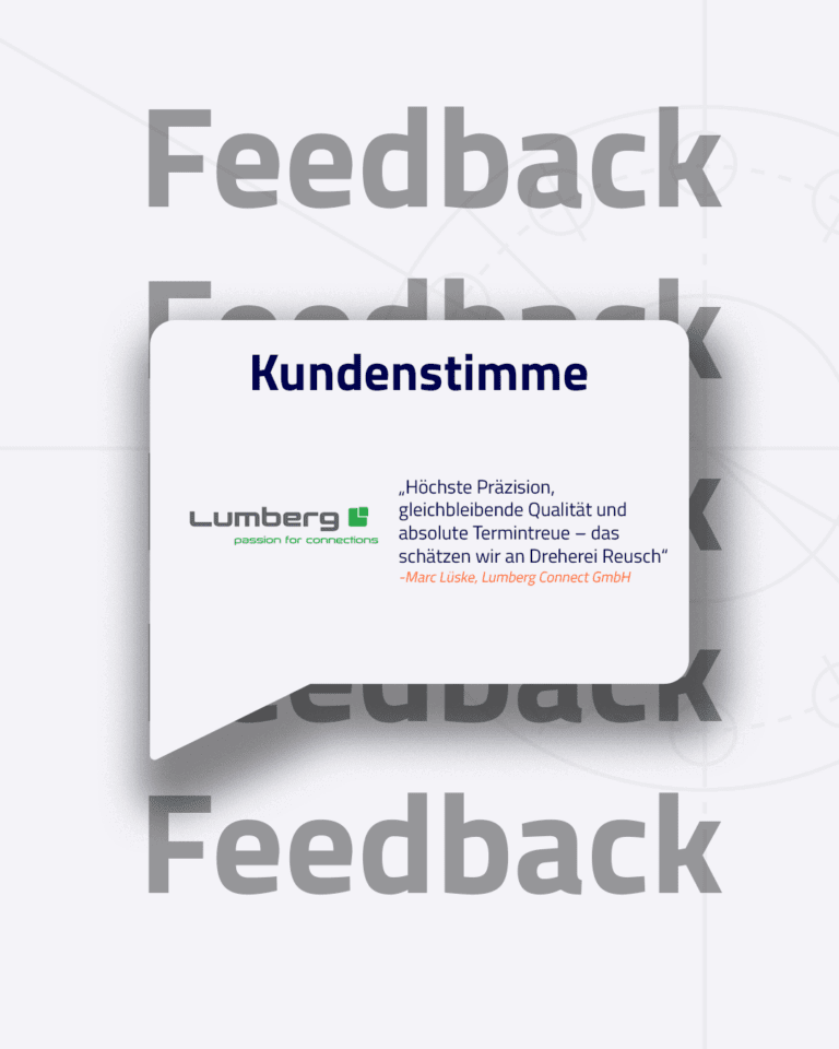 Präzision kann man nicht nur messen – man kann sie auch hören. 