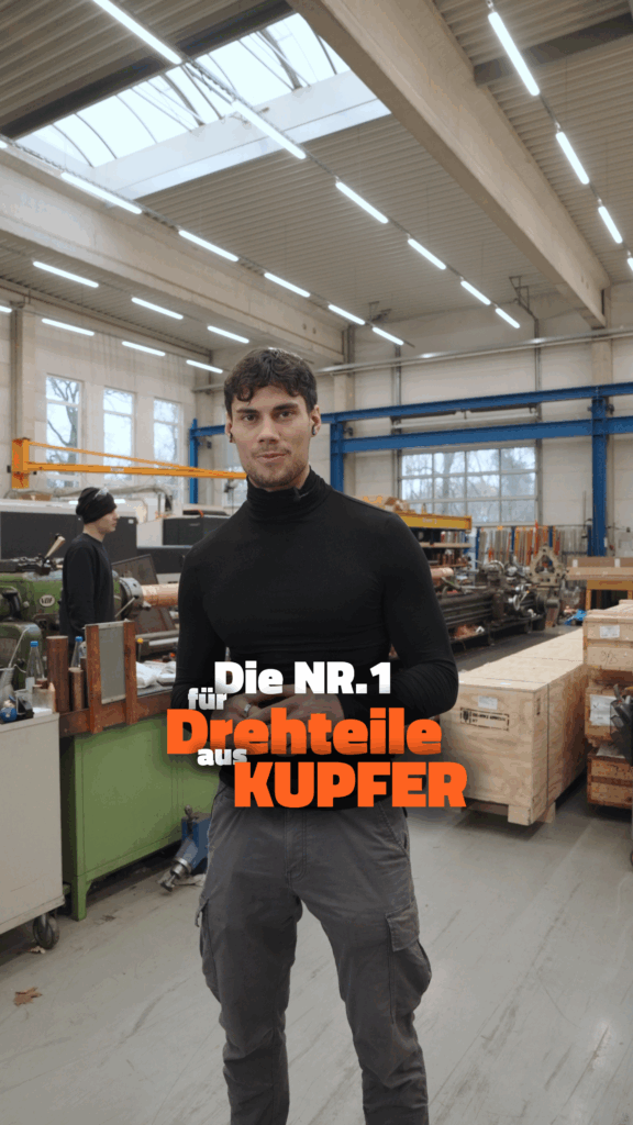 Nr. 1. für Drehteile aus Kupfer