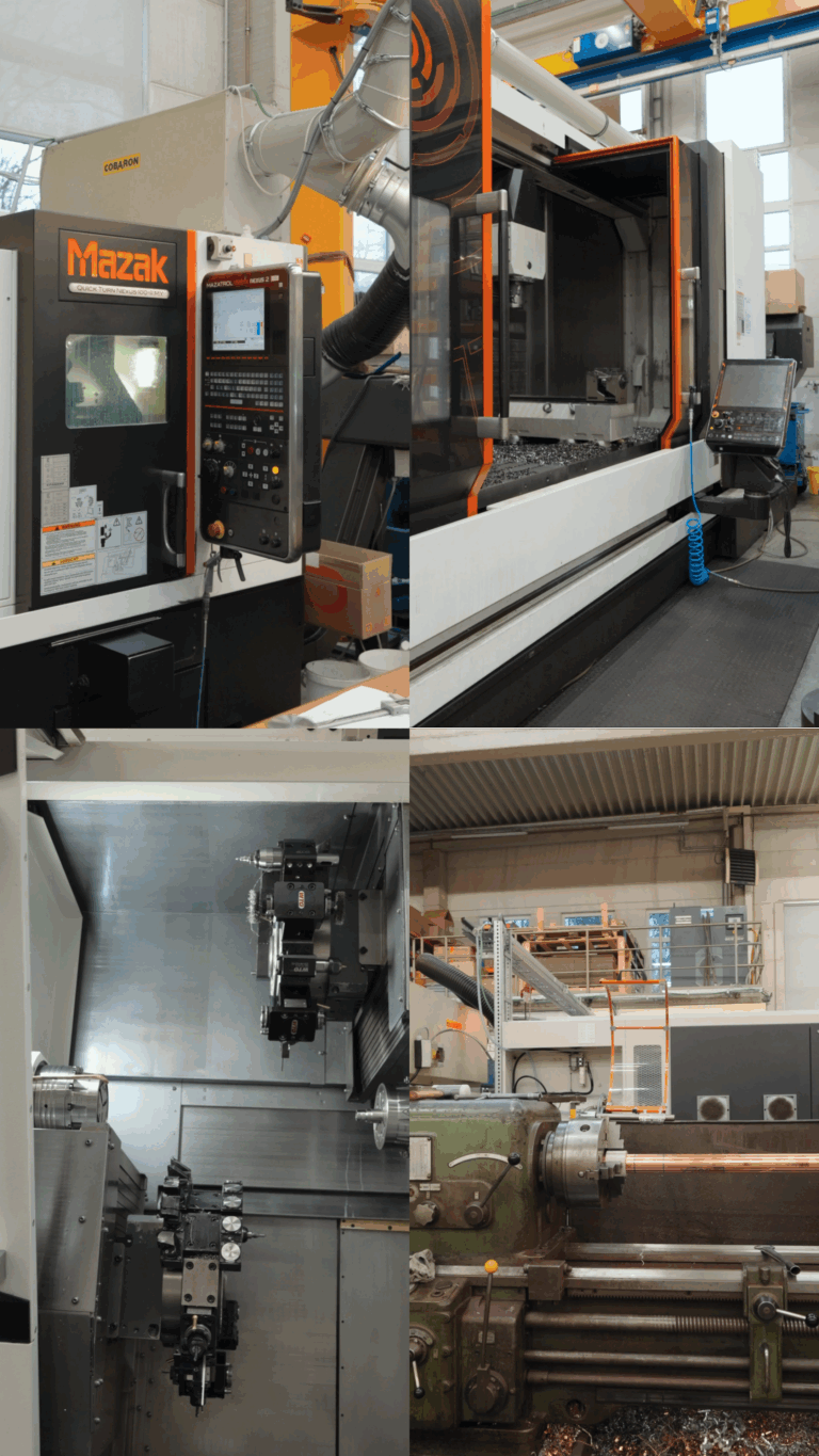 Unsere Drehmaschinen sind kein Showroom – sie laufen.